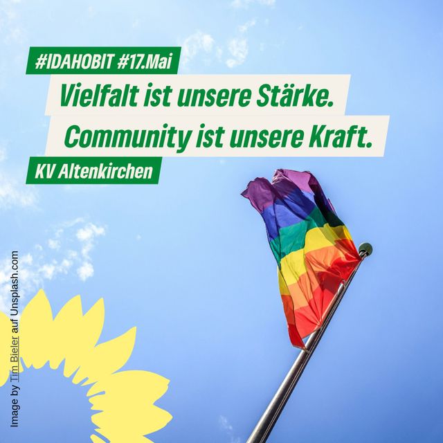 Solidarisch. Sichtbar. Stark. – Queere Rechte verteidigen, überall.