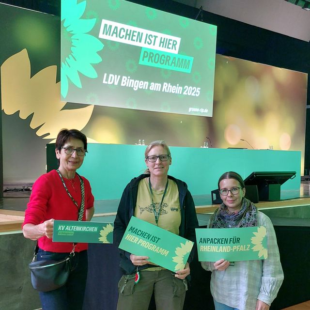 Einstimmig zukunftsorientiert – Grüne in RLP beschließen ihr Wahlprogramm