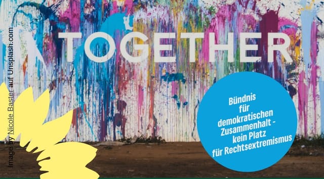 Gemeinsam für Demokratie – Infostand in Hamm